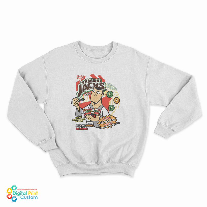 Samurai Cereal - Samurai Jack Cereal Box Sweatshirt