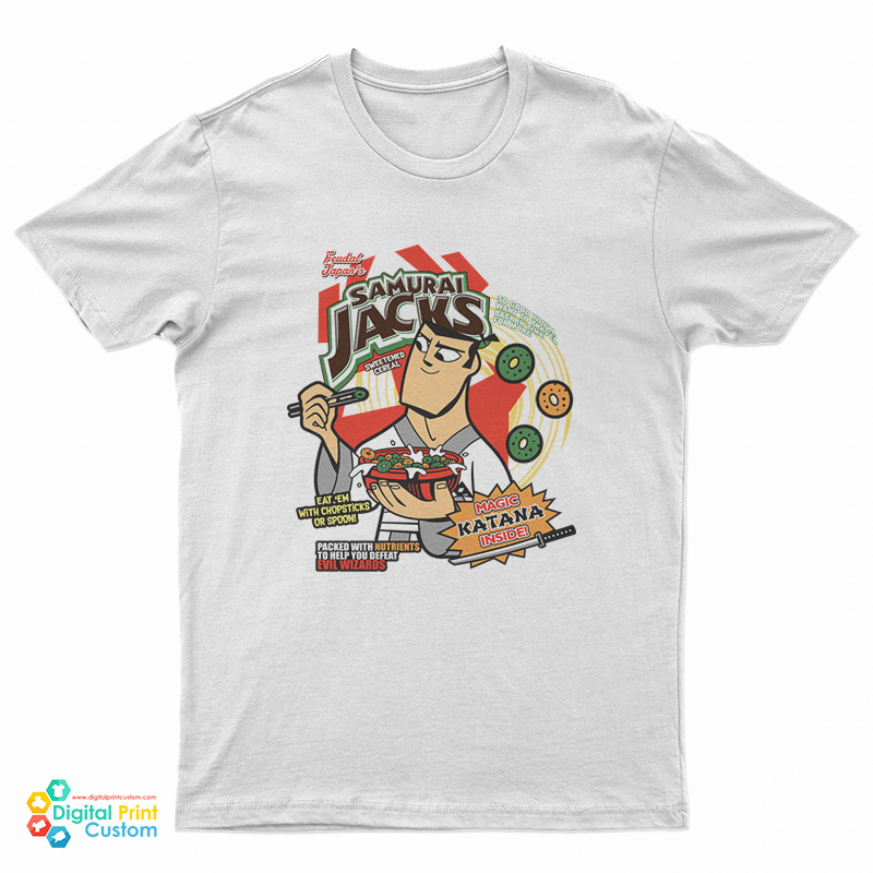 Samurai Cereal - Samurai Jack Cereal Box T-Shirt
