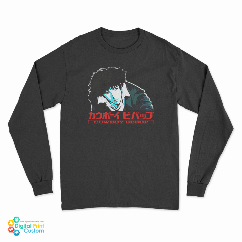 Spike Spiegel Cowboy Bebop Long Sleeve T-Shirt