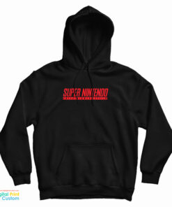 Super Nintendo Entertainment System Classic Logo Hoodie