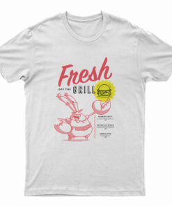 The Krusty Krab Mr Krabs Fresh Off The Grill T-Shirt