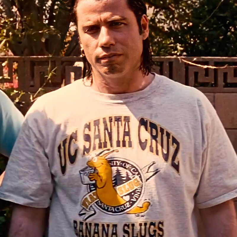 UC Santa Cruz Banana Slugs Pulp Fiction T-Shirt
