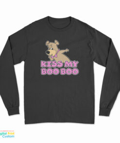 Yogi Bear Kiss My Boo Boo Long Sleeve T-Shirt