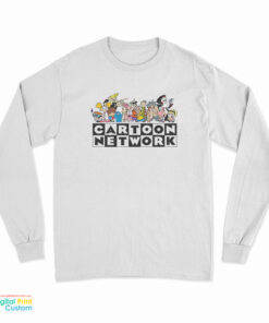 Awesome Cartoon Network Classic Character Feature Long Sleeve T-Shirt