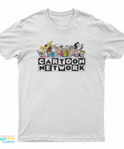 Awesome Cartoon Network Classic Character Feature T-Shirt