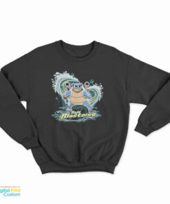 Baja Blastoise Pokemon Sweatshirt