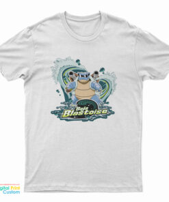 Baja Blastoise Pokemon T-Shirt