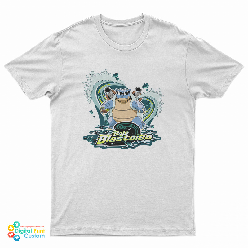 Baja Blastoise Pokemon T-Shirt