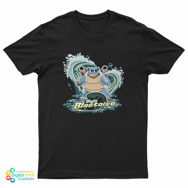 Baja Blastoise Pokemon T-Shirt