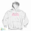 Brunette Being Bad Hoodie