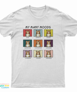 Cat My Many Moods T-Shirt