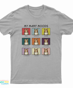 Cat My Many Moods T-Shirt