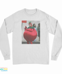 Ewan McGregor Dressed As A Tomato Long Sleeve T-Shirt