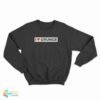 I Love Grunge Eddie Vedder Sweatshirt
