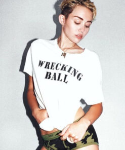 Miley Cyrus Wrecking Ball T-Shirt