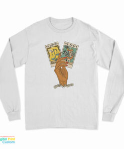 No Justice No Peace Tarot Card Long Sleeve T-Shirt