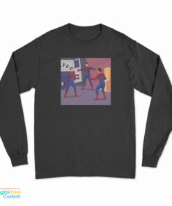 Spiderman Pointing Meme Long Sleeve T-Shirt