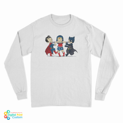 Super Childish Batman V Superman Long Sleeve T-Shirt