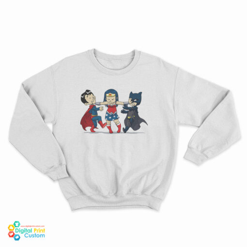 Super Childish Batman V Superman Sweatshirt
