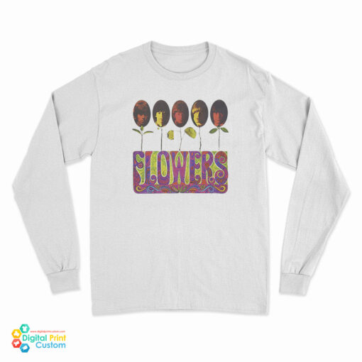 The Rolling Stones Flowers Long Sleeve T-Shirt