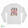 Vintage Mickey Mouse Pose Long Sleeve T-Shirt