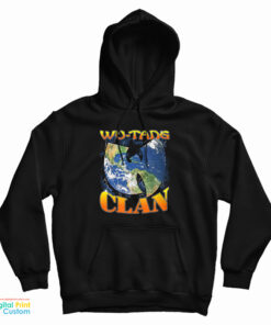 Wu-Tang Clan Earth Logo Hoodie