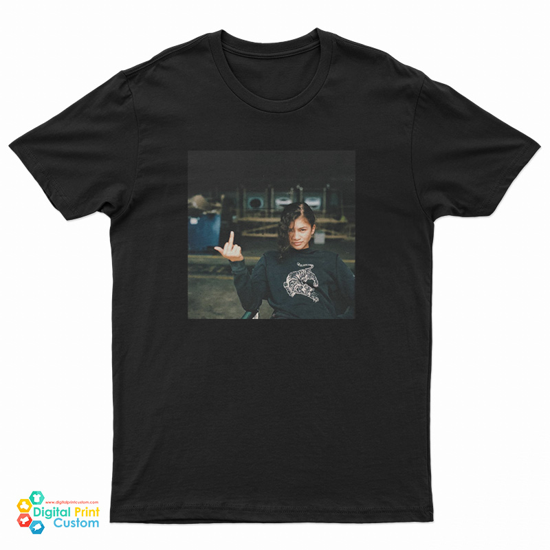 Zendaya Middle Finger T-Shirt