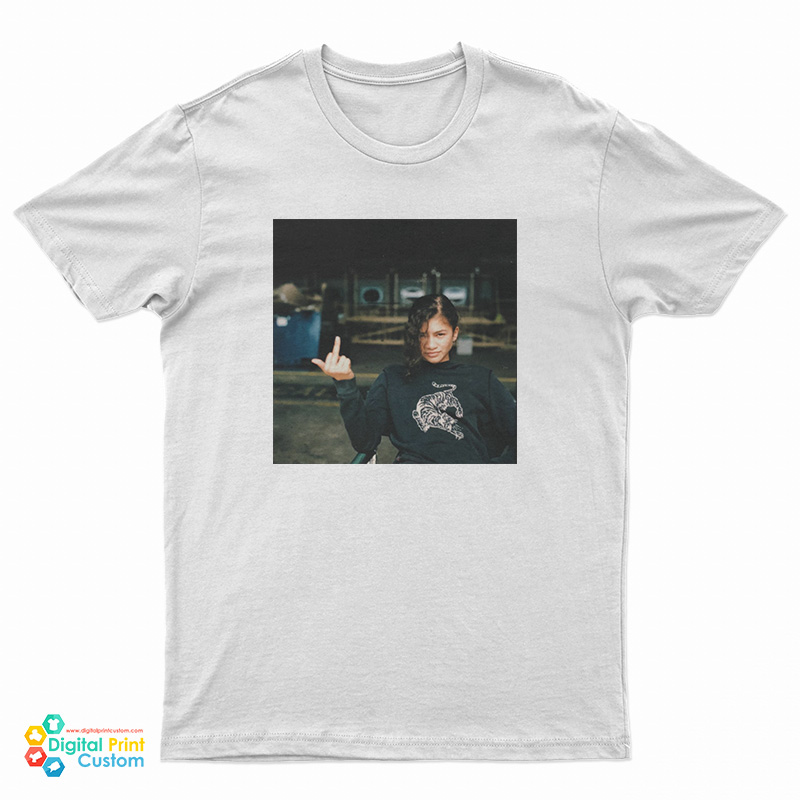 Zendaya Middle Finger T-Shirt