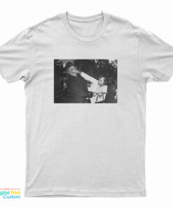 A Black Woman Claws At A Milwaukee Police Captain's Face T-Shirt