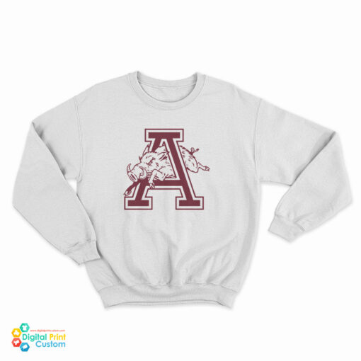 Arkansas Razorbacks Baseball Logo Sweatshirt