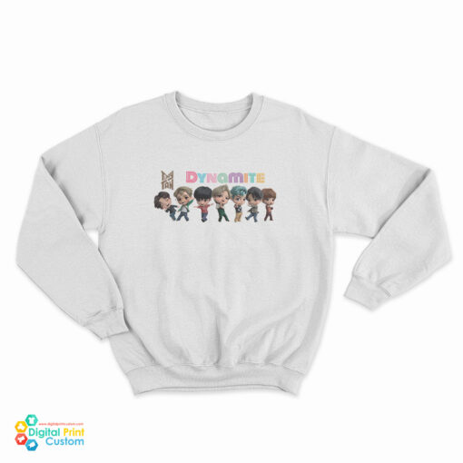 BTS Tiny Tan Dynamite Sweatshirt