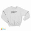 Black Books Black Films Black Musik Sweatshirt