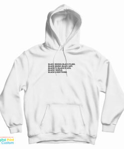Black Books Black Films Black Musik Hoodie