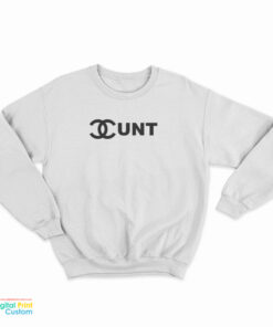 Cunt Logo Parody Sweatshirt