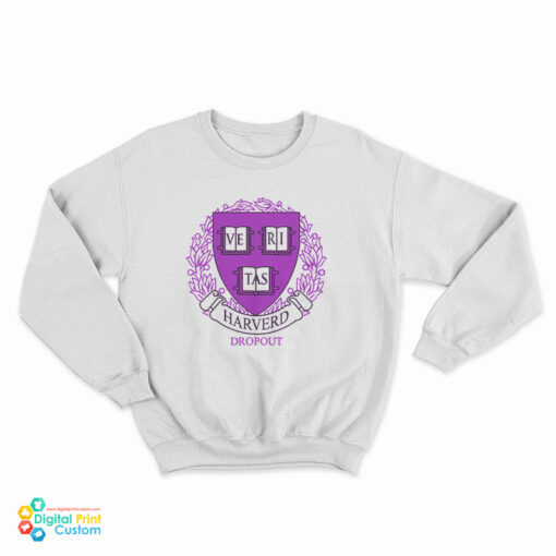 Harvard Dropout Logo Sweatshirt