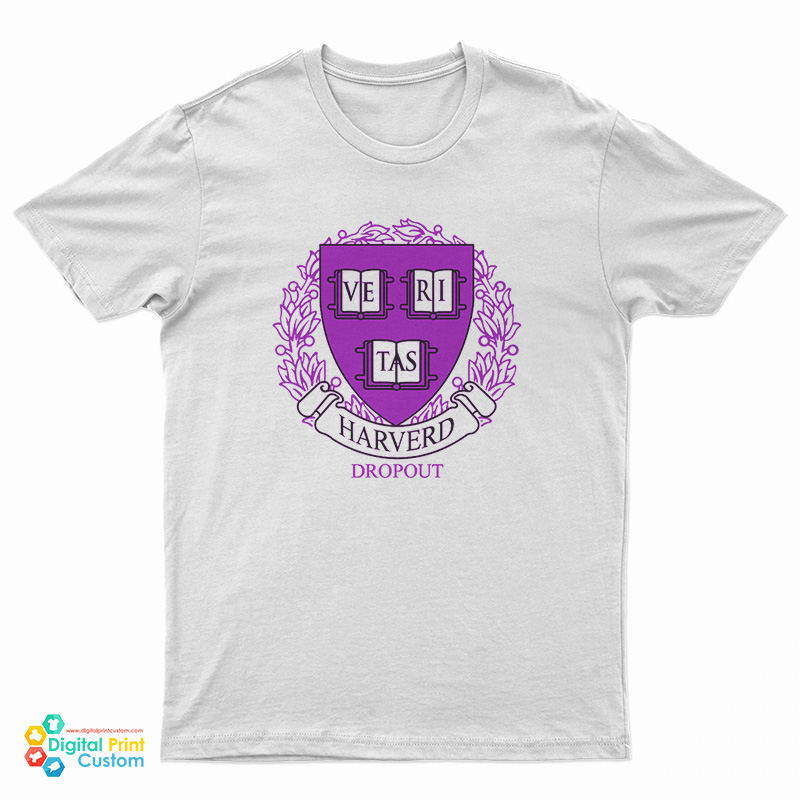 Harvard Dropout Logo T-Shirt