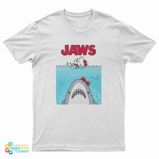 Hello Kitty X Jaws Parody T-Shirt