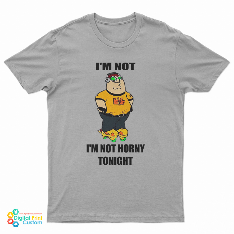 Hideki Naganuma I'm Not I'm Not Horny Tonight T-Shirt