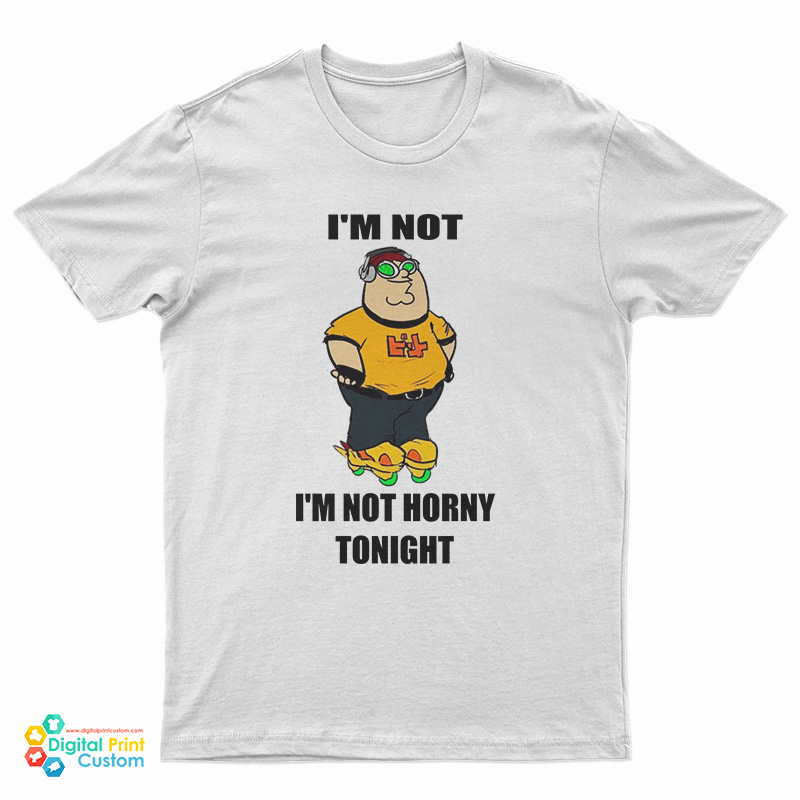 Hideki Naganuma I'm Not I'm Not Horny Tonight T-Shirt