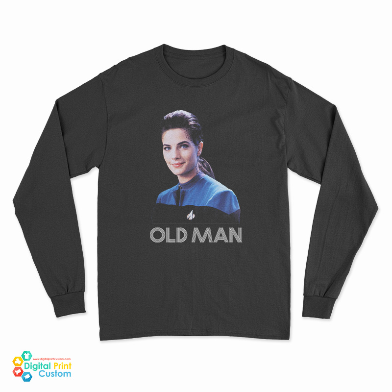 Jadzia Dax Old Man Deep Space Nine Long Sleeve T-Shirt