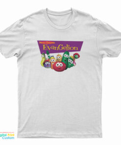 Neon Genesis Evangelion VeggieTales T-Shirt