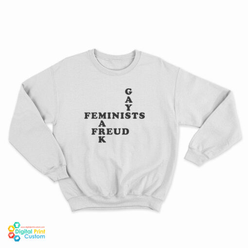 Robin Wood Gays Feminists Mark Freud Sweatshirt