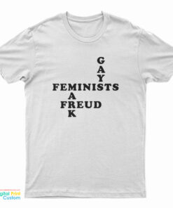Robin Wood Gays Feminists Mark Freud T-Shirt