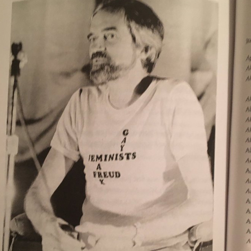 Robin Wood Gays Feminists Mark Freud T-Shirt