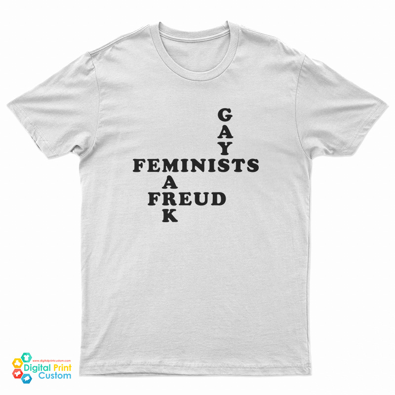 Robin Wood Gays Feminists Mark Freud T-Shirt
