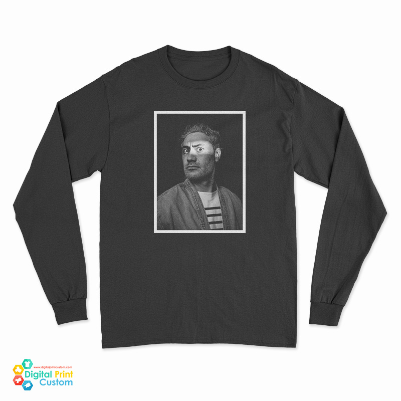Roger Kisby Portraits Taika Waititi Long Sleeve T-Shirt
