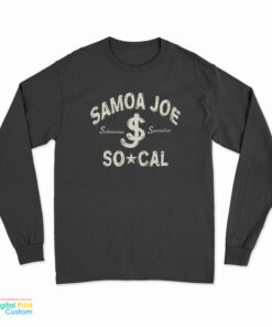 Samoa Joe So Cal Submission Specialist Long Sleeve T-Shirt