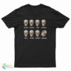 Skull Black White Man Woman Rich Poor Liberal Patriot T-Shirt