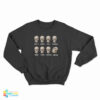 Skull Black White Man Woman Rich Poor Liberal Patriot Sweatshirt