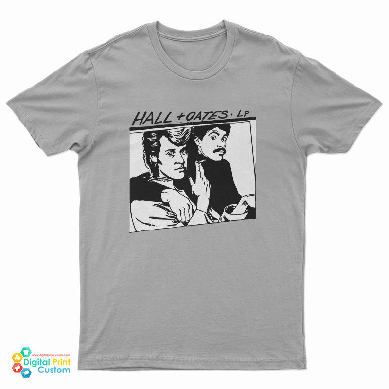 Sonic Youth Goo Parody Hall And Oates Lp T-Shirt